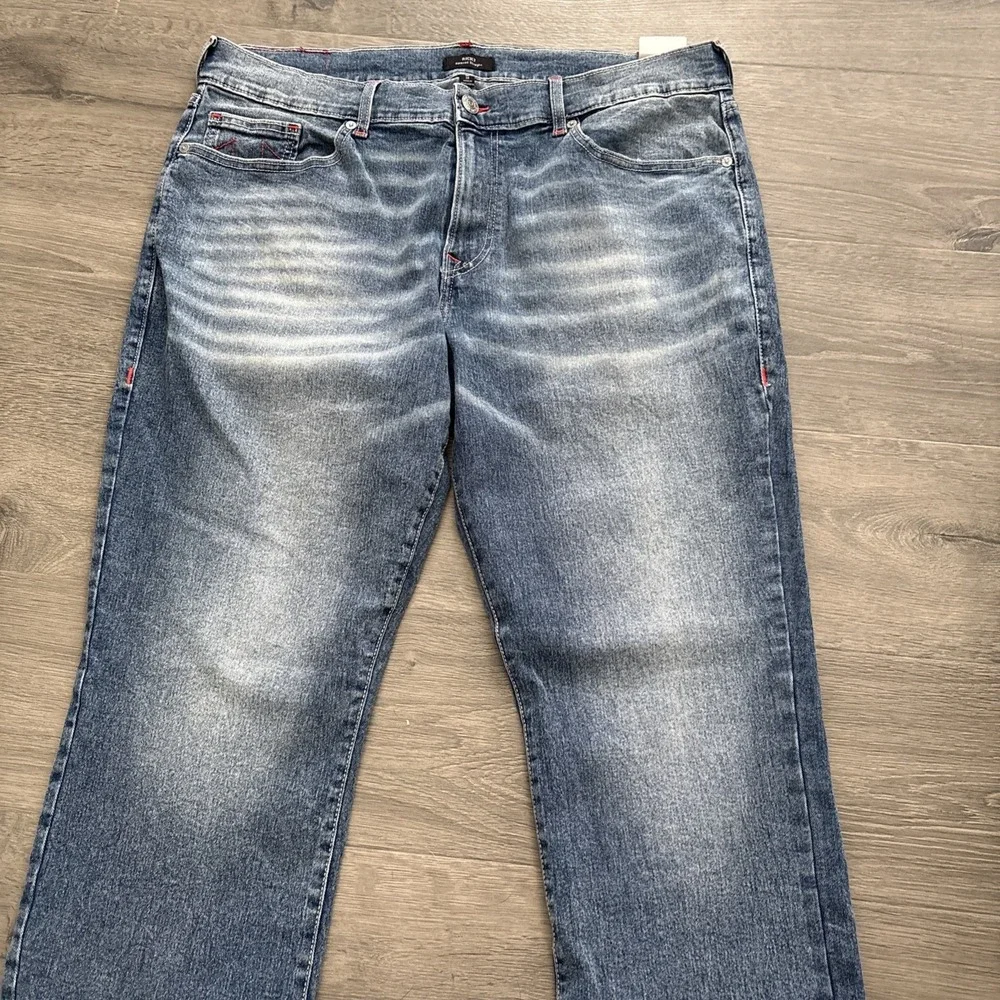 True Religion Ricky Relaxed Straight Jeans Mens 38 L34 Designer Denim NWOT